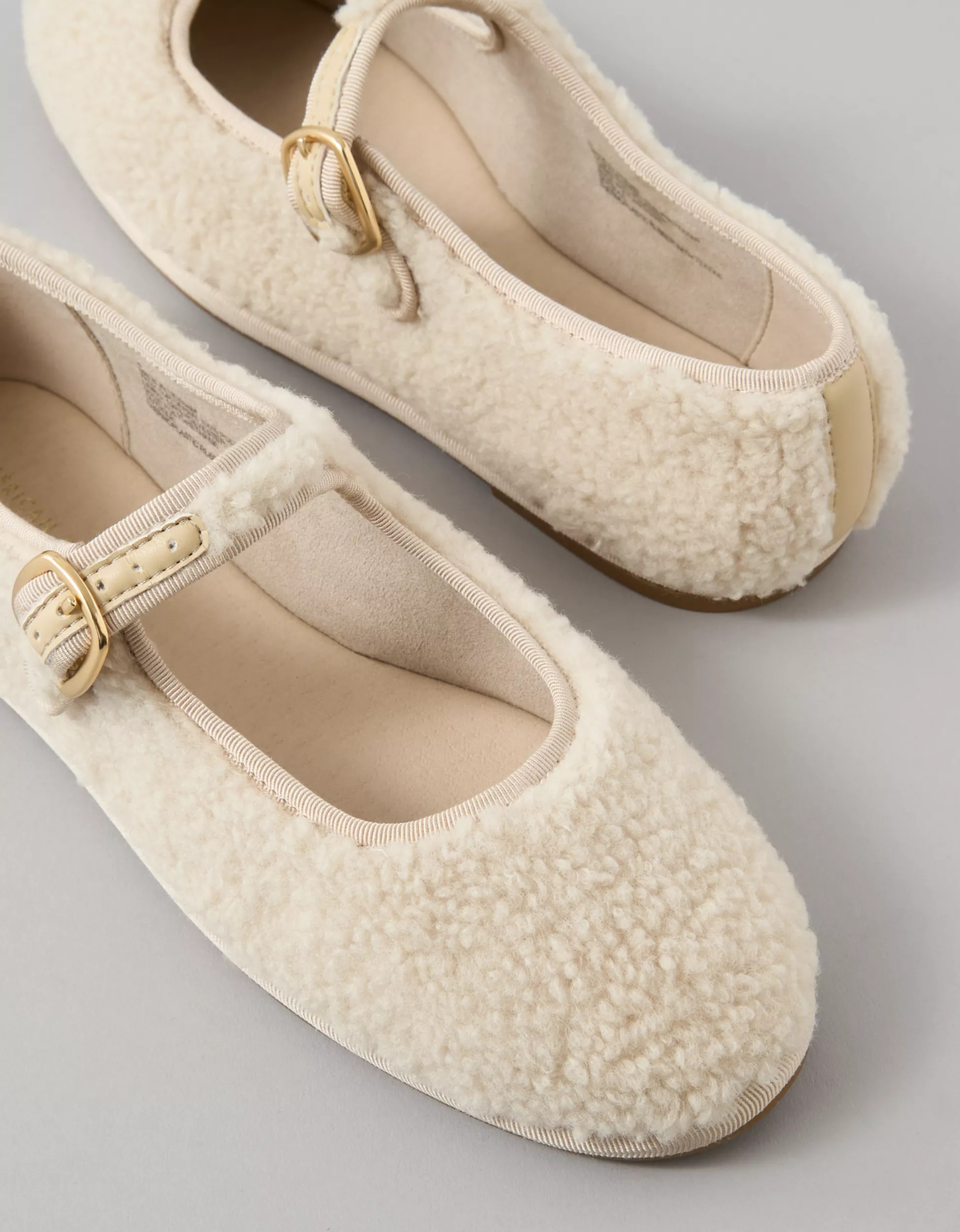 AE Cozy Mary Jane Flat | American Eagle Outfitters (US & CA)