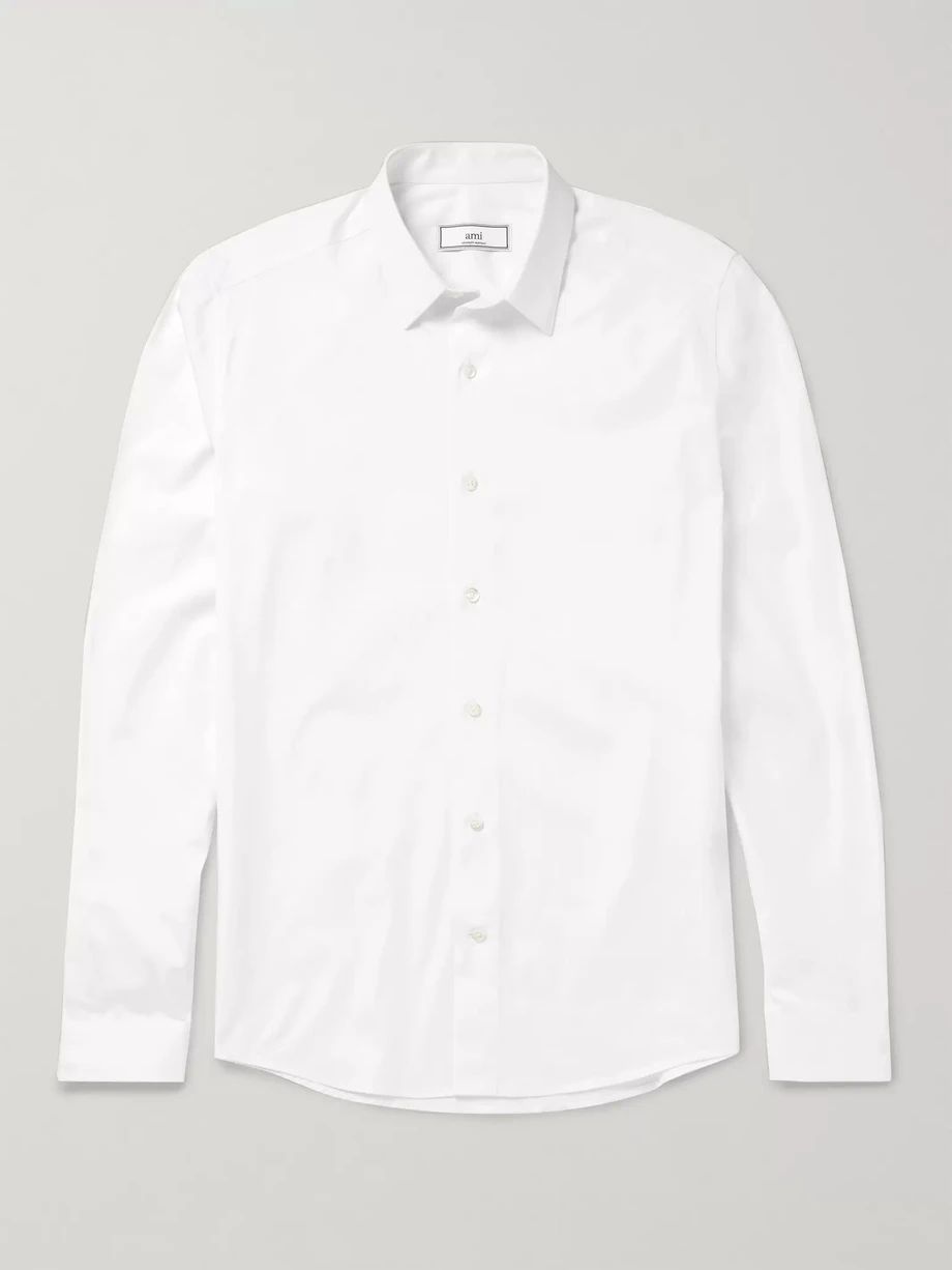 Slim-fit Cotton-poplin Shirt - White | Mr Porter DE