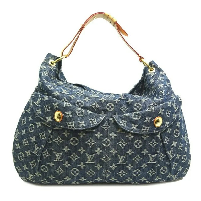 Pre-Owned Louis Vuitton Daily GM Women's Shoulder Bag M40492 Monogram Denim Blue (Good) | Walmart (US)