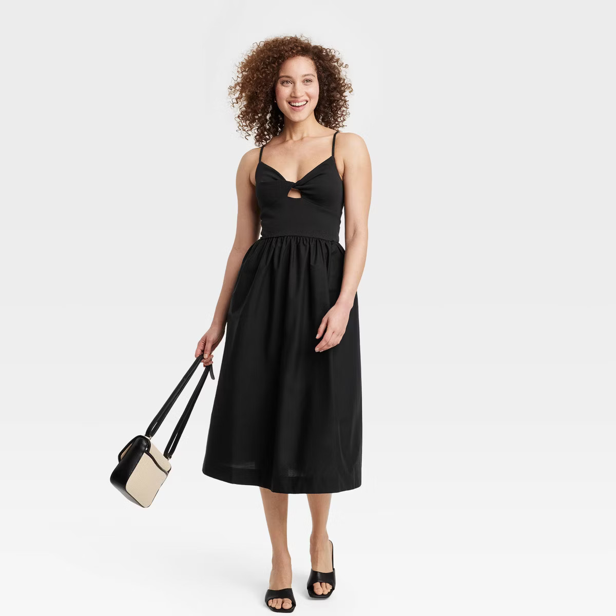 Women's Knit Ballet Midi Sundress - A New Day™ | Target