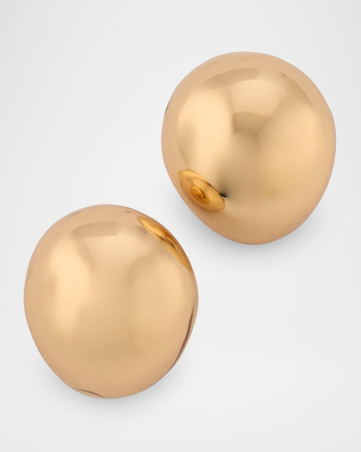 Manon Gold Dome Earrings | Neiman Marcus