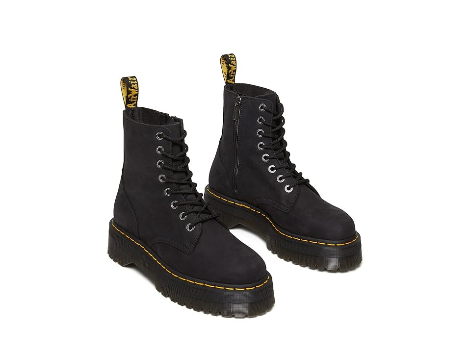 Dr. Martens Jadon III Lace-up Boots Charcoal Grey : UK 12 (US Men's 13) Medium, Leather | Zappos