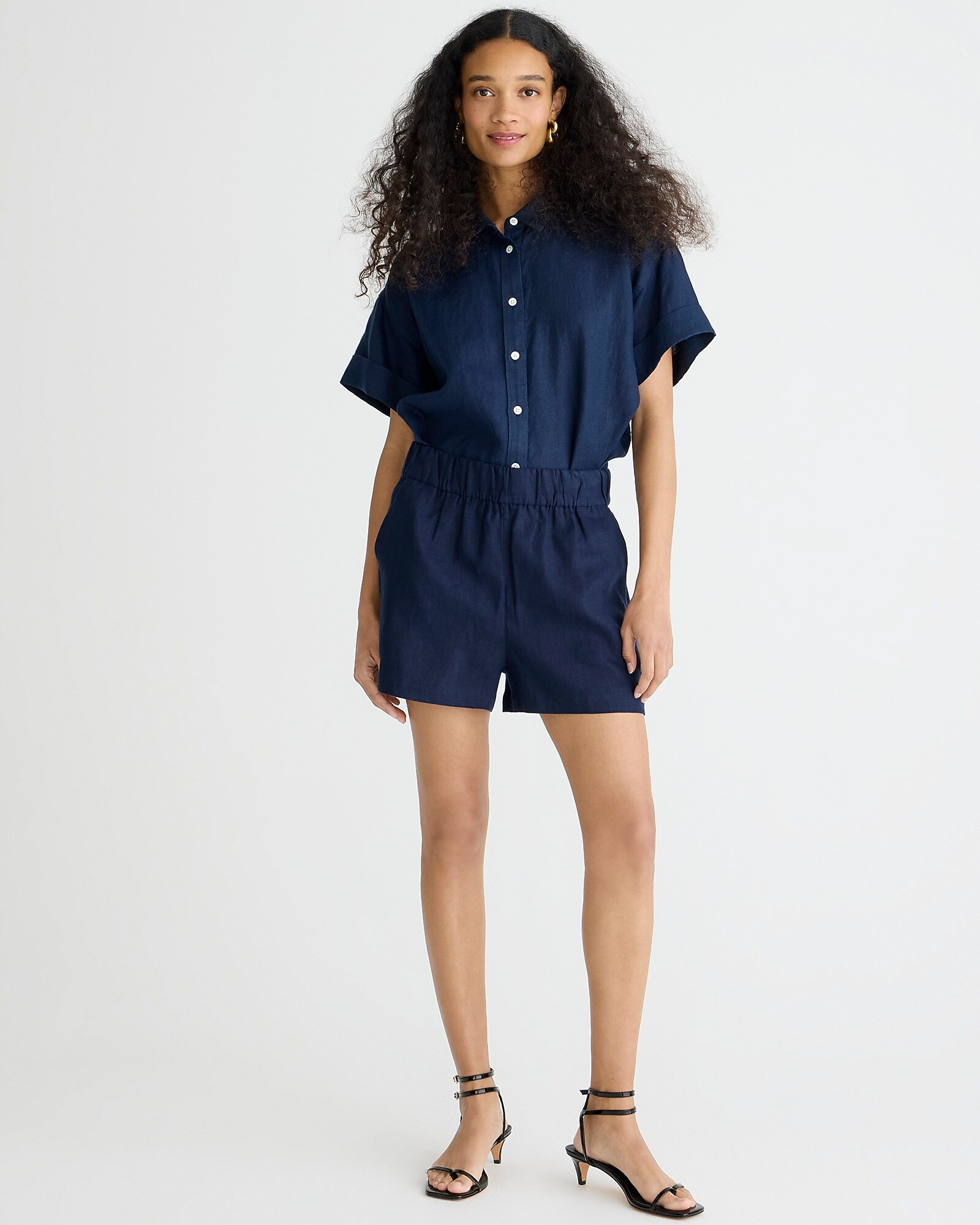 Tropez short in linen | J. Crew US