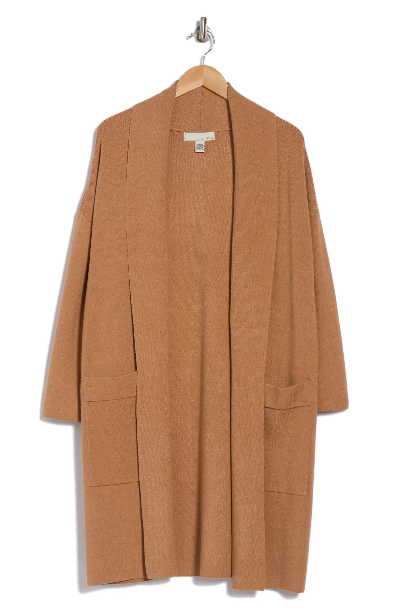 BY DESIGN Alicia Open Front Long Cardigan | Nordstromrack | Nordstrom Rack