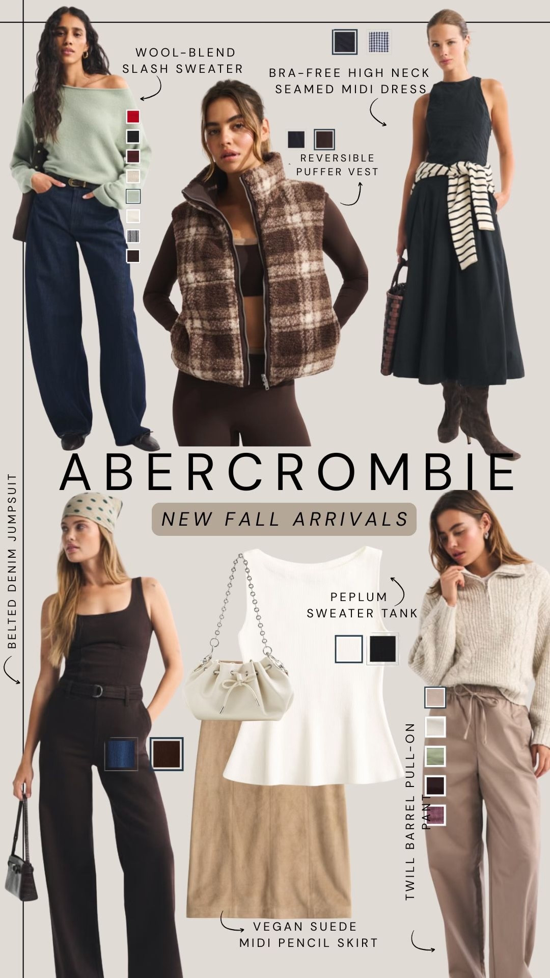 abercrombie | new arrivals

#LTKSeasonal #LTKPlusSize #LTKootd