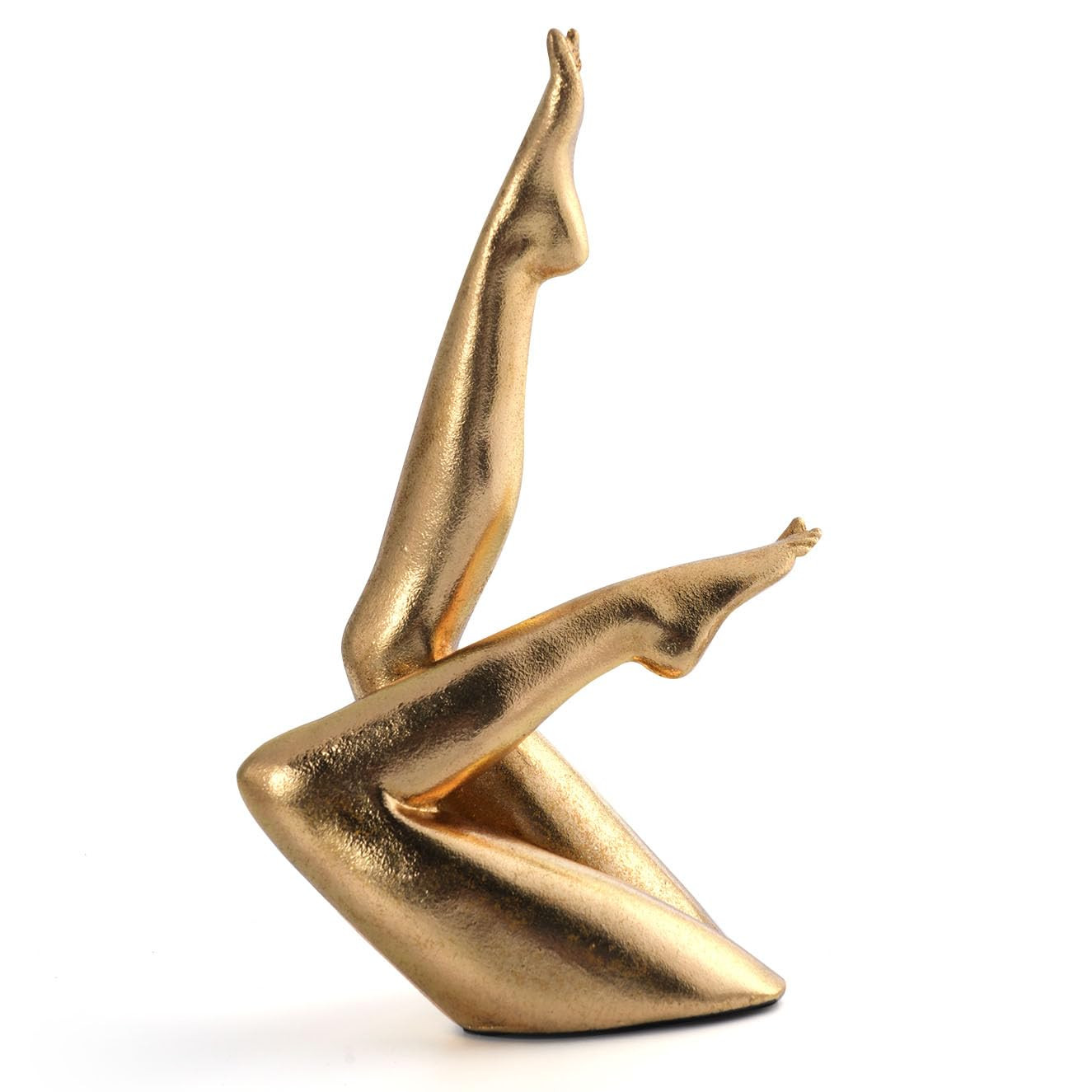 Golden Legs Sculpture Elegant Resin Home Decor Legs Statues Versatile Indoor/Outdoor Ornament, Be... | Amazon (US)