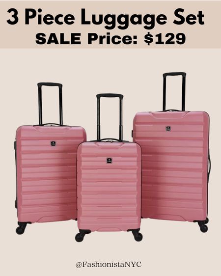 Last day to SAVE at Macy’s Summer Sale!!!
Sold in a variety of colors 
Travel - Vacation- Luggage - Airport - SALE Alert ‼️ 

#LTKTravel #LTKSaleAlert #LTKItBag