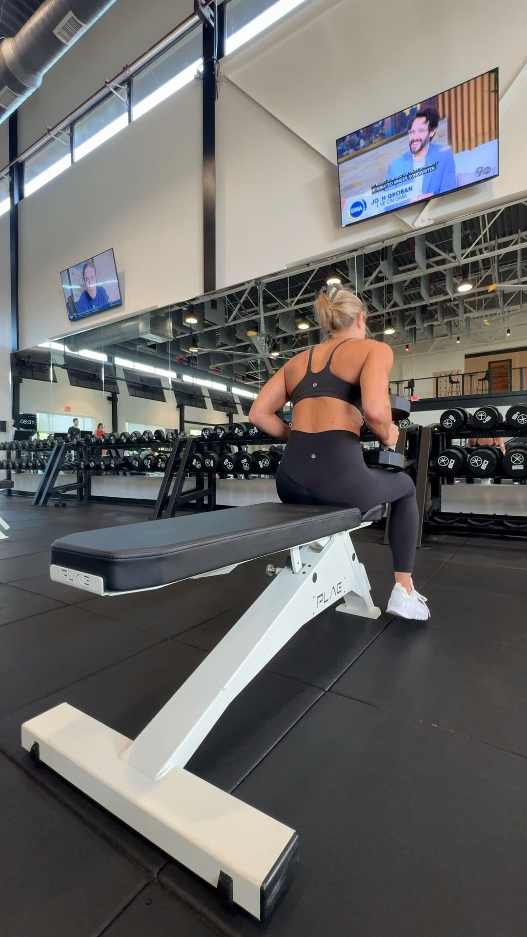 Wearing size 2 leggings and size 4 sports bra

#LTKActive