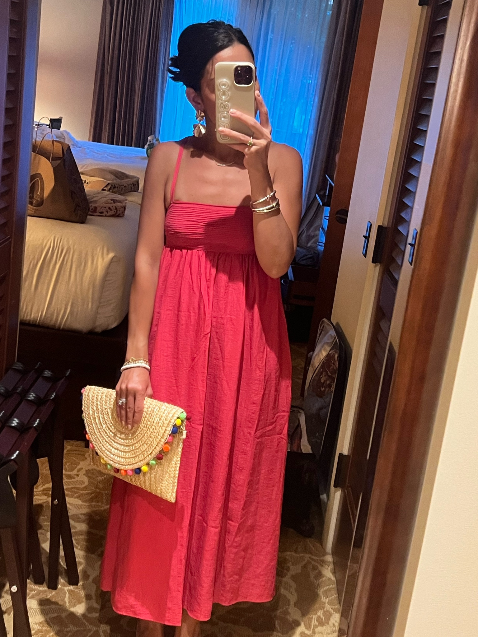 A fun vacation look! I am loving Abercrombie these days and this bright pink dress was a great look for dinner in O’ahu. Wearing an XXS. It’s runs a little big so I’d size down. 

#LTKSeasonal #LTKFind #LTKtravel
