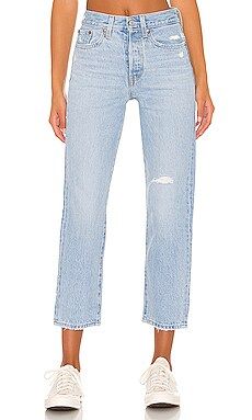 LEVI'S Wedgie Straight Ankle in Luxor Again from Revolve.com | Revolve Clothing (Global)