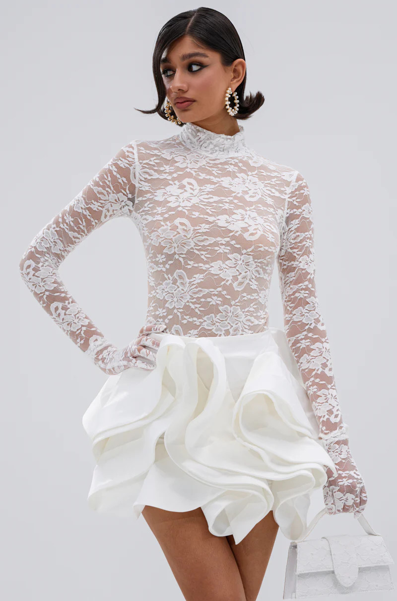 I'M A STAR LACE GLOVE BODYSUIT | AKIRA