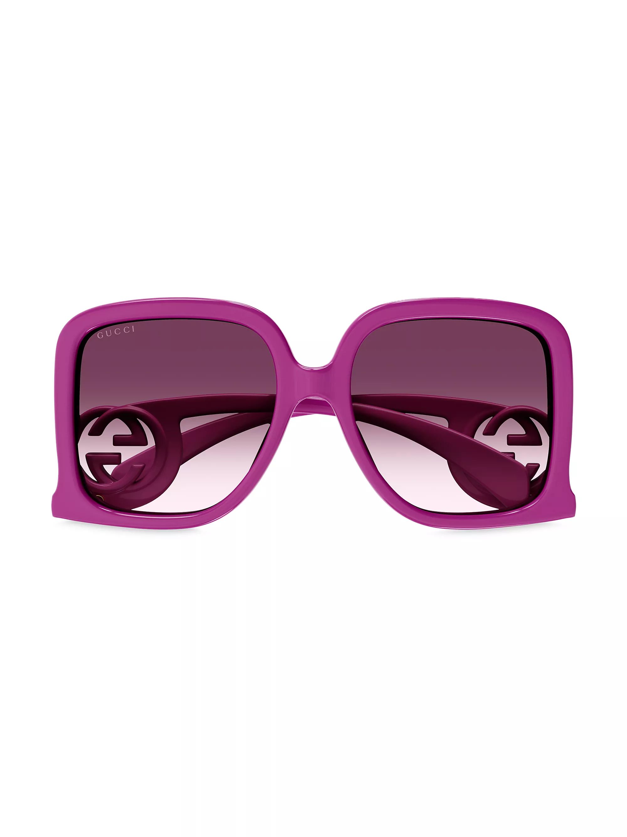 Chaise Lounge 58MM Rectangular Sunglasses | Saks Fifth Avenue