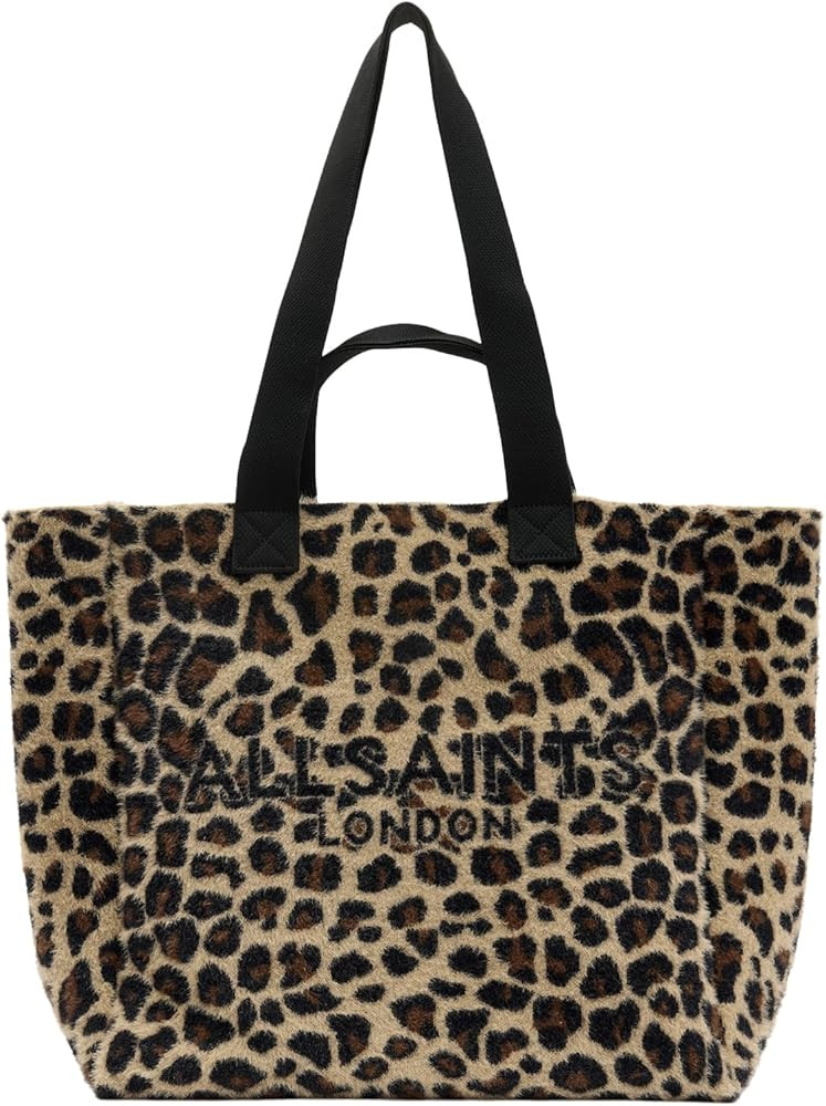 AllSaints IZZY Fuzzy Tote, Black | Amazon (US)