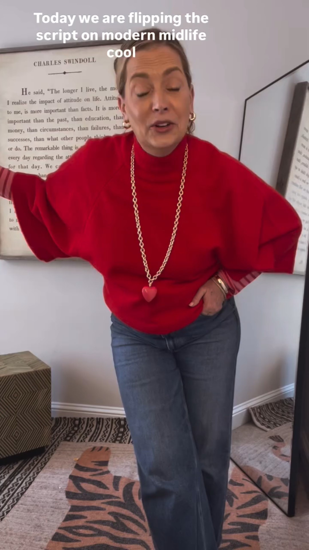 Day 27 of 72: Shopping my Closet until Spring 💐 

Want the links or to see days 1-26?

❤️ Double tap video and follow @shoppixieco 
🔗 Comment PIXIE below to receive a DM with the link to this post on my LTK 
👉 Direct link: https://liketk.it/5S1DE
🧶 Sweater is @zara 
🖤 See all my outfits on LTK, Search SHOPPIXIECO
Thx! Jill

#modernmidlifecool #shopmyclosetover50 #over50elevatedbasics #quietluxury #dressingmyagejustcooler