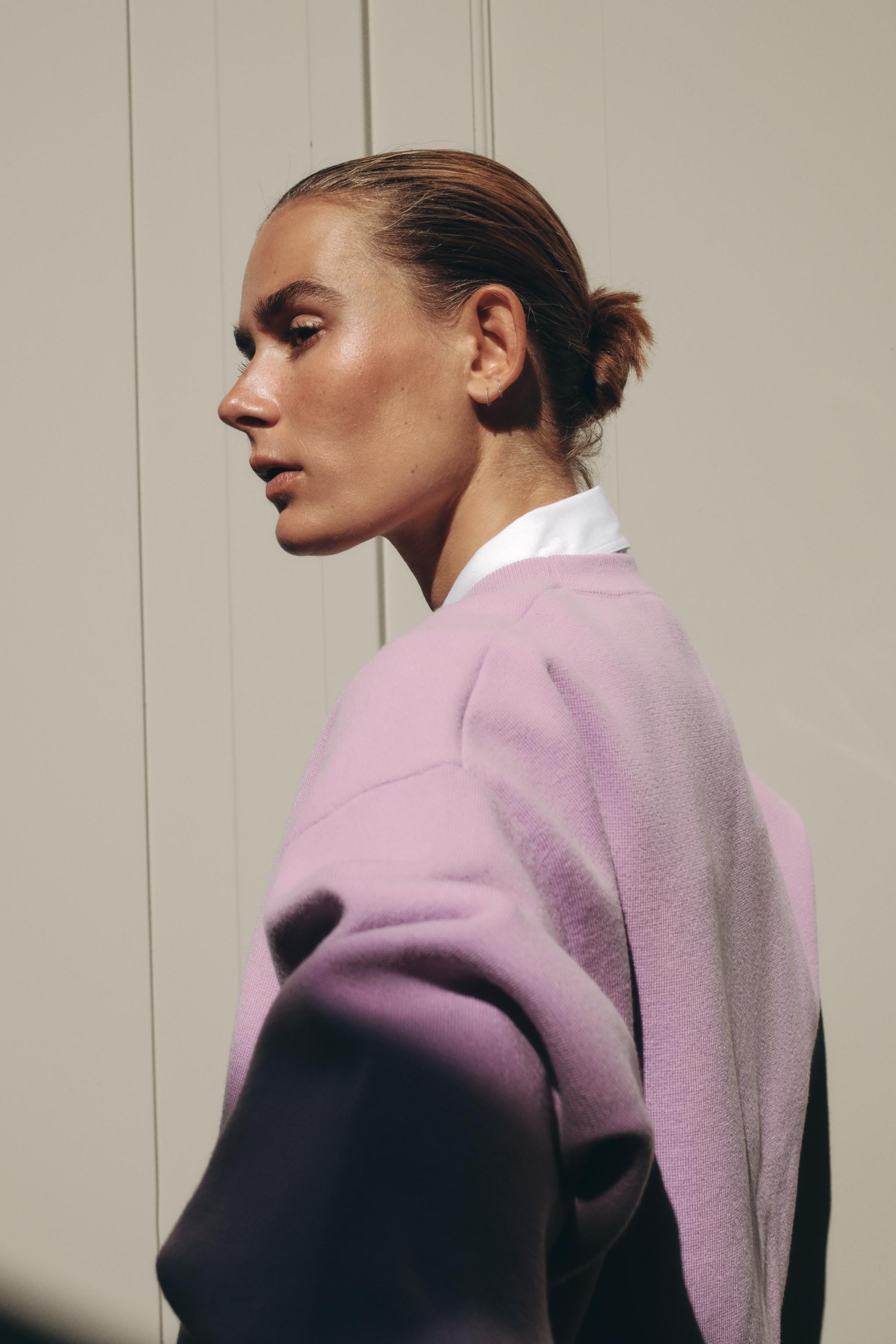 PLAIN KNIT SWEATSHIRT | Zara UK