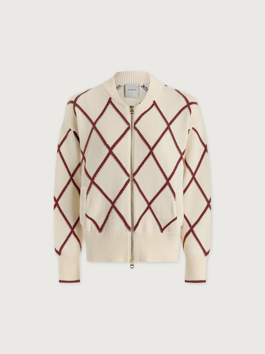 Nile Diamond Knit Jacket | Varley UK | Varley UK