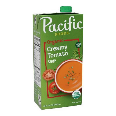 Pacific Foods Organic Gluten Free Creamy Tomato Soup - 32oz | Target