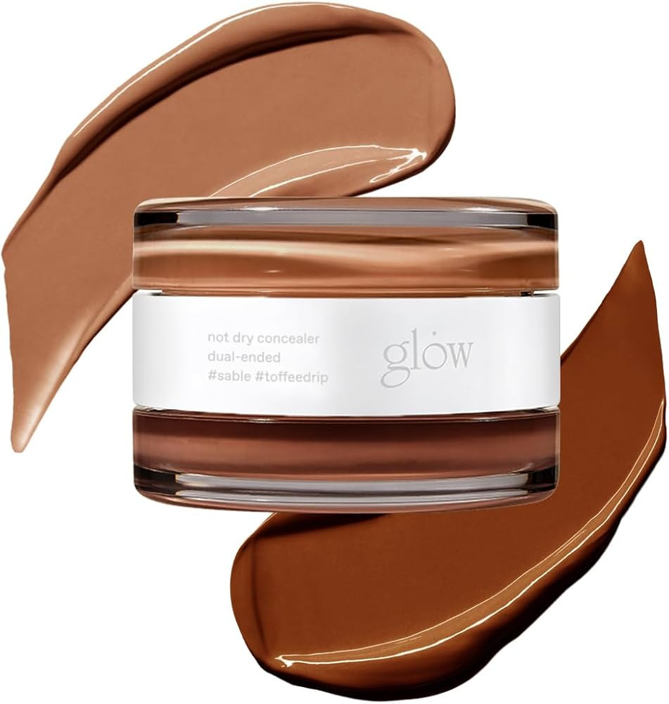 glow not dry concealer #sable #toffeedrip | covers under-eye circles & blemishes | full-coverage ... | Amazon (US)