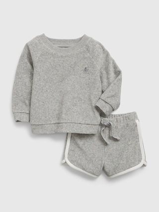 Baby Towel Terry 2-Piece Outfit Set | Gap (US)