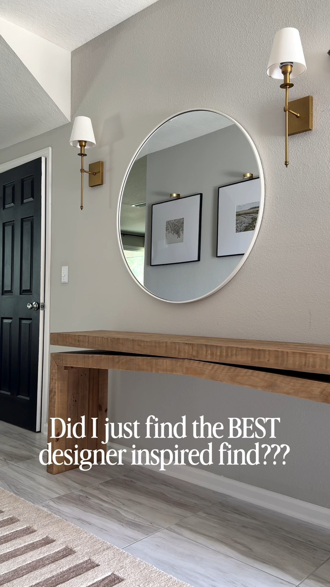 OMG I think I found the best designer inspired console table to this viral one we all LOVE!!! 🔥 🔥 almost the same measurements and color!! 

Console table, affordable console table, designer inspired home finds, summer decor, console table styling, pottery barn look for less, viral console table, extra long console table, entryway

#LTKHome #LTKSaleAlert