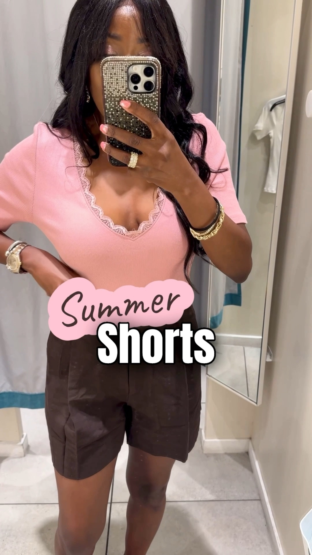 These shorts run slightly big. I usually wear a 6. Sized down to a 4. 

Summer Outfits, Spring Outfits, Spring Outfits 2026, Summer Outfits 2026, 

#LTKOver40 #LTKStoryTime

#LTKootd