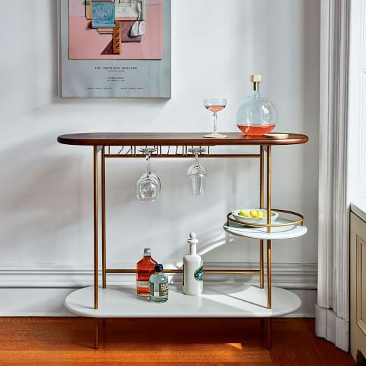 Tiered Bar Console (40") | West Elm (US)