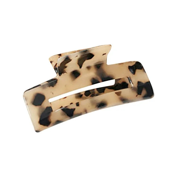 Toyfunny Large Hair Claw Clip,Hair Clip Celluloid French Leopard Print Hair Claw Clip - Walmart.c... | Walmart (US)