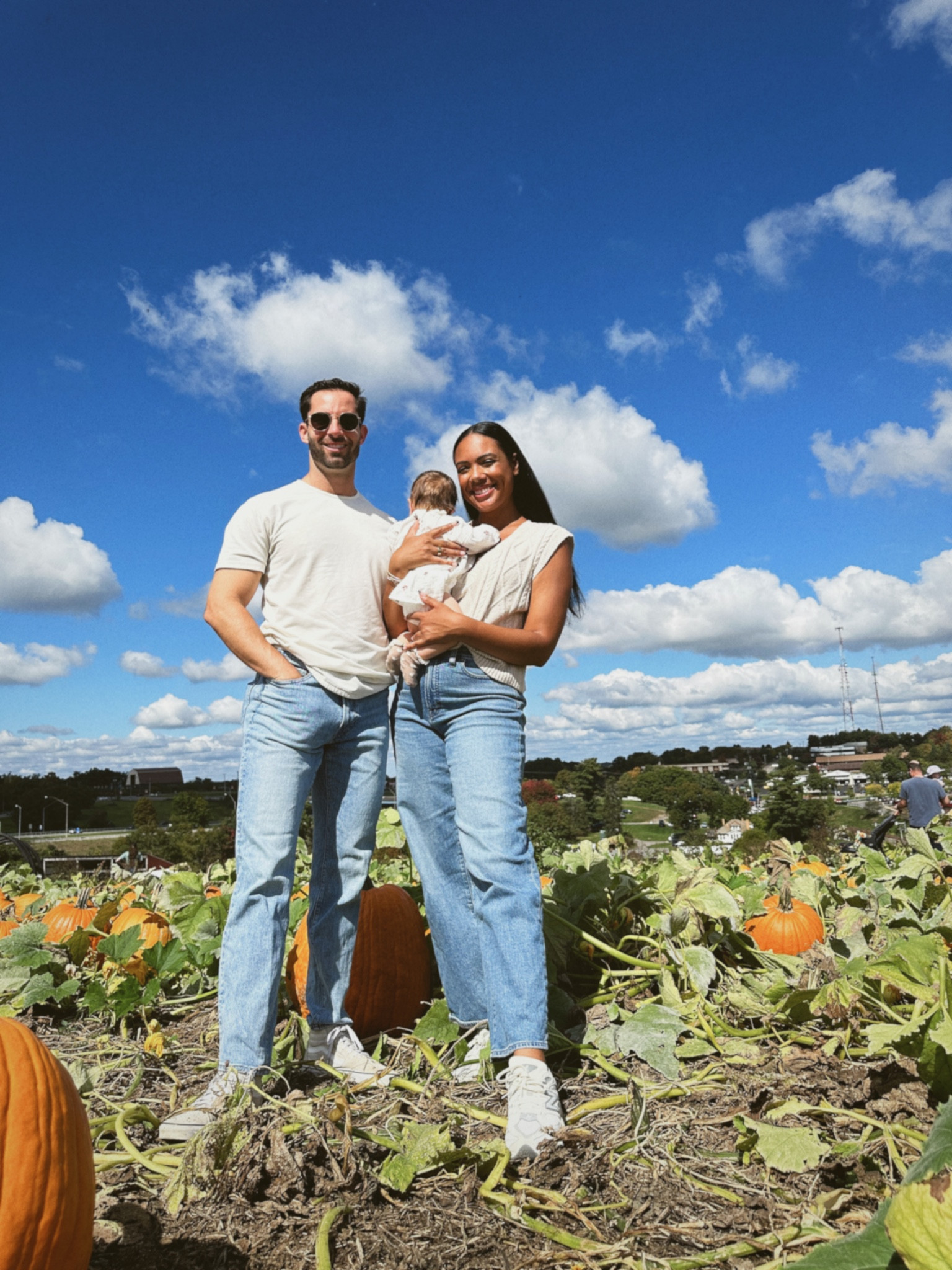 Family coordinating outfits to the pumpkin patch, you can’t go wrong with a sweater, vest and jeans

#LTKSeasonal #LTKxMadewell #LTKsalealert
