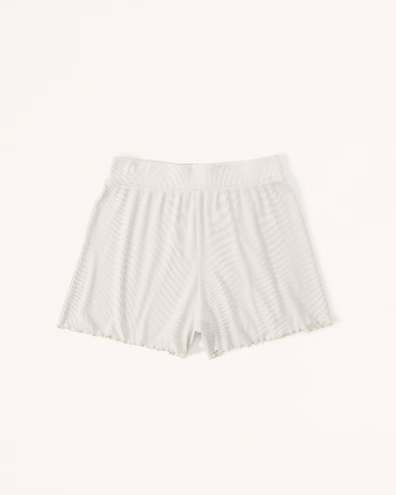 Featherweight Rib Sleep Short | Abercrombie & Fitch (US)