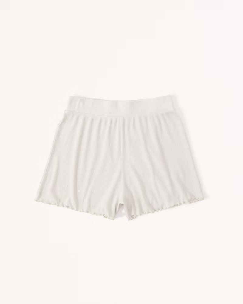 Featherweight Rib Sleep Short | Abercrombie & Fitch (US)