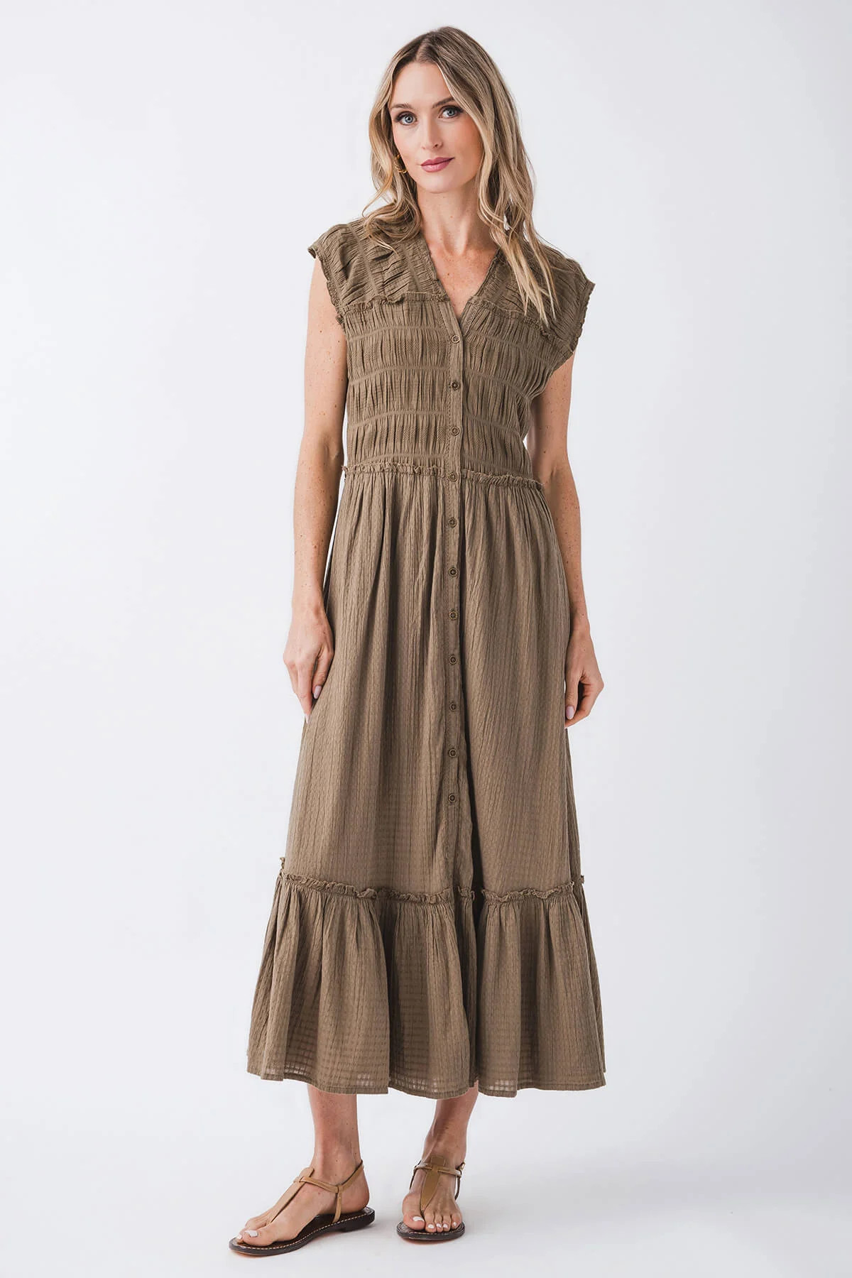 Free People Desert Dazed Midi Dress | Social Threads