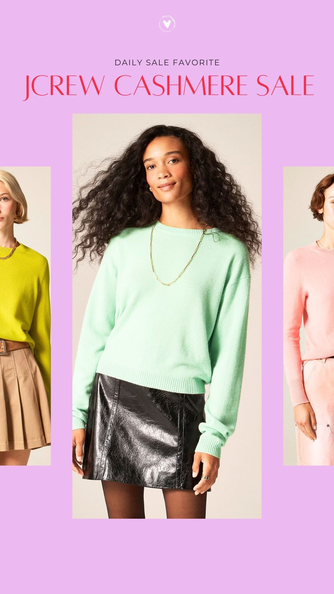 daily sale fav | Jcrew cashmere 

#LTKSaleAlert #LTKSeasonal