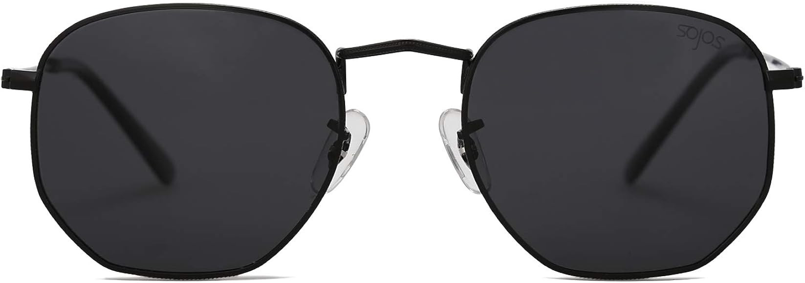 Small Square Polarized Sunglasses for Men and Women Polygon Mirrored Lens SJ1072 | Amazon (US)