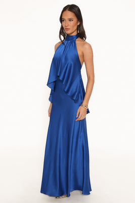 Nyomi Maxi Dress - Cobalt Blue | Petal & Pup (US)
