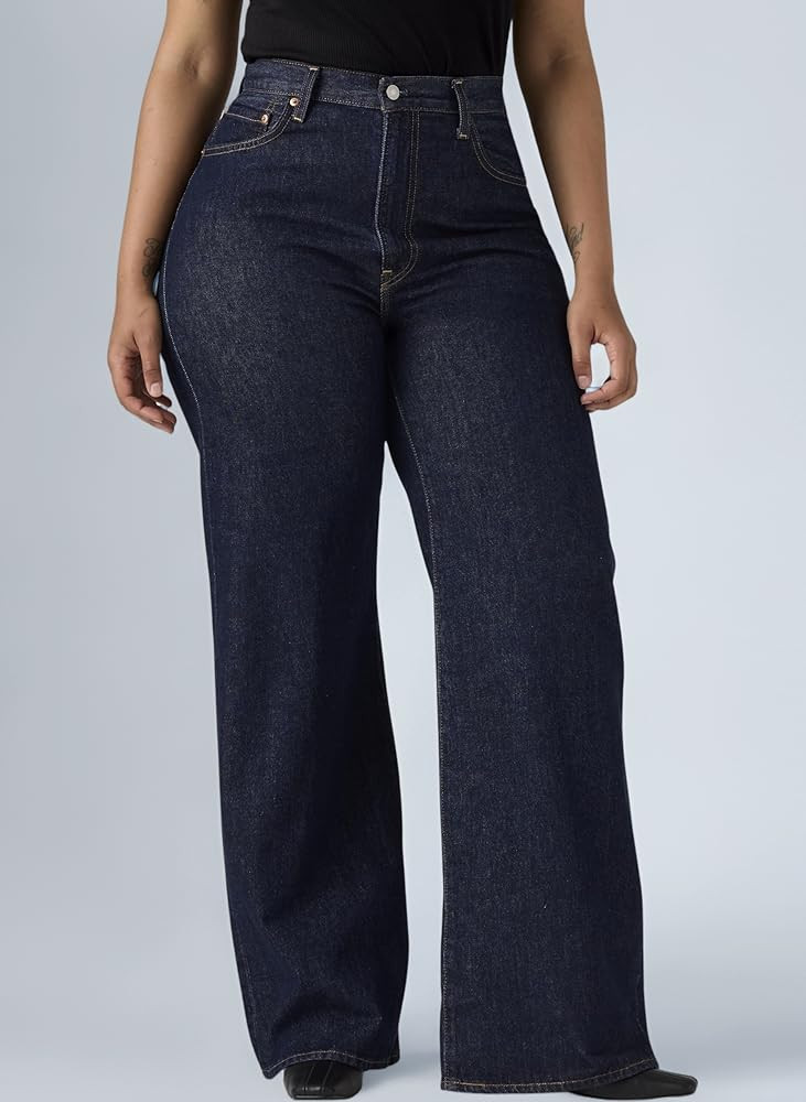 Levi's Women's Ribcage Wide Leg Jeans | Amazon (UK)