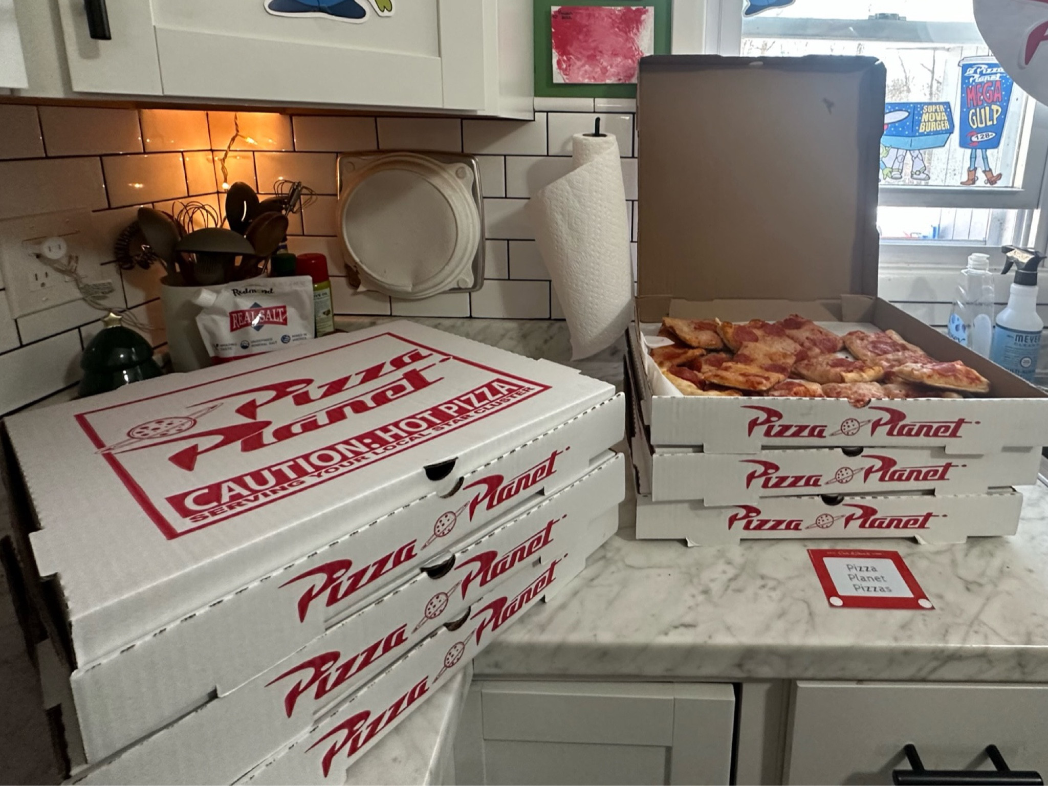 Pizza planet pizza boxes, Toy Story birthday party ideas, Toy Story birthday party decor 

#LTKFamily #LTKKids #LTKParties