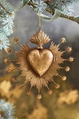 Oversized Heart Medallion Ornament | Terrain