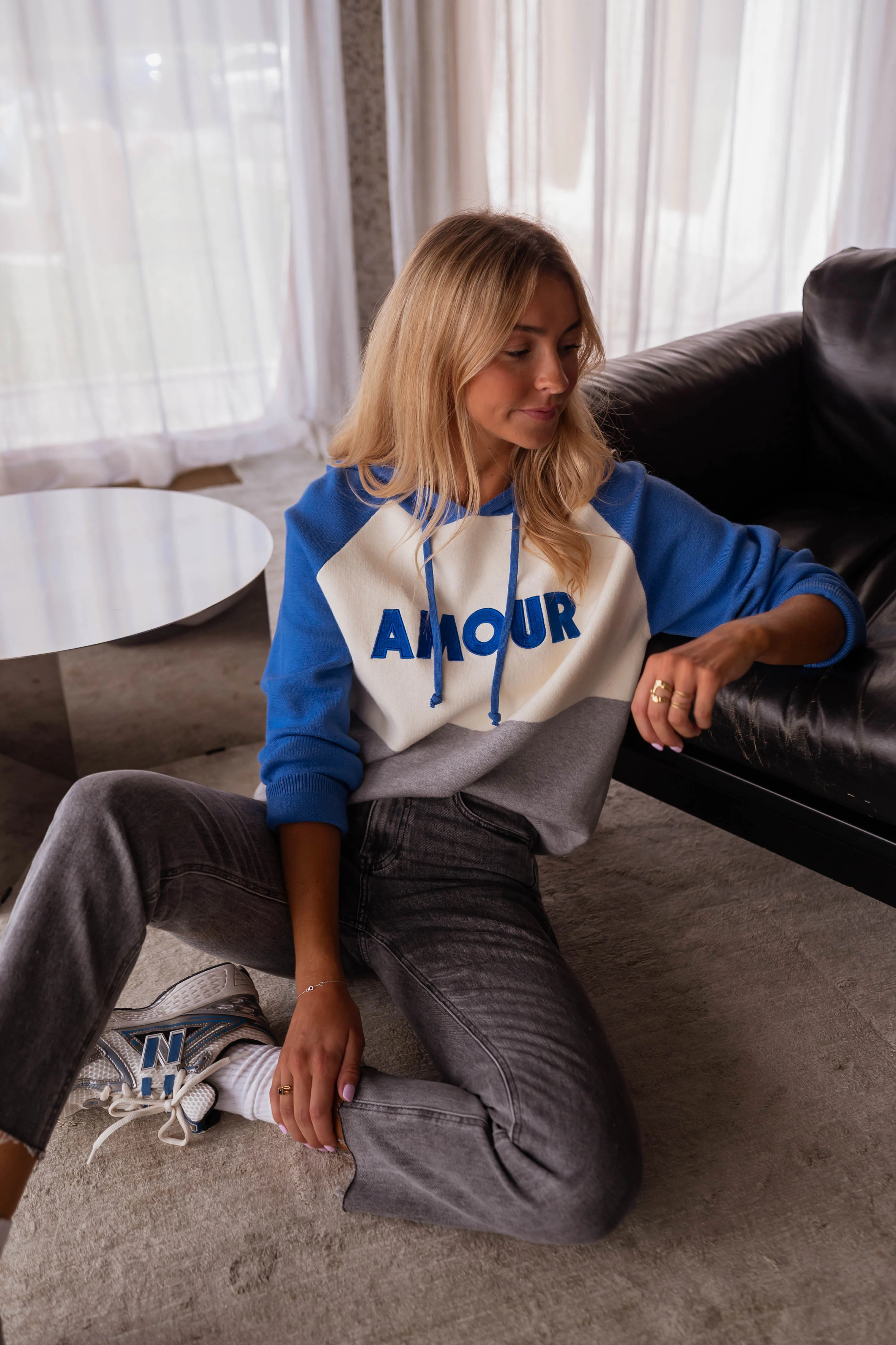 Blue Nathou Sweater | Easy Clothes