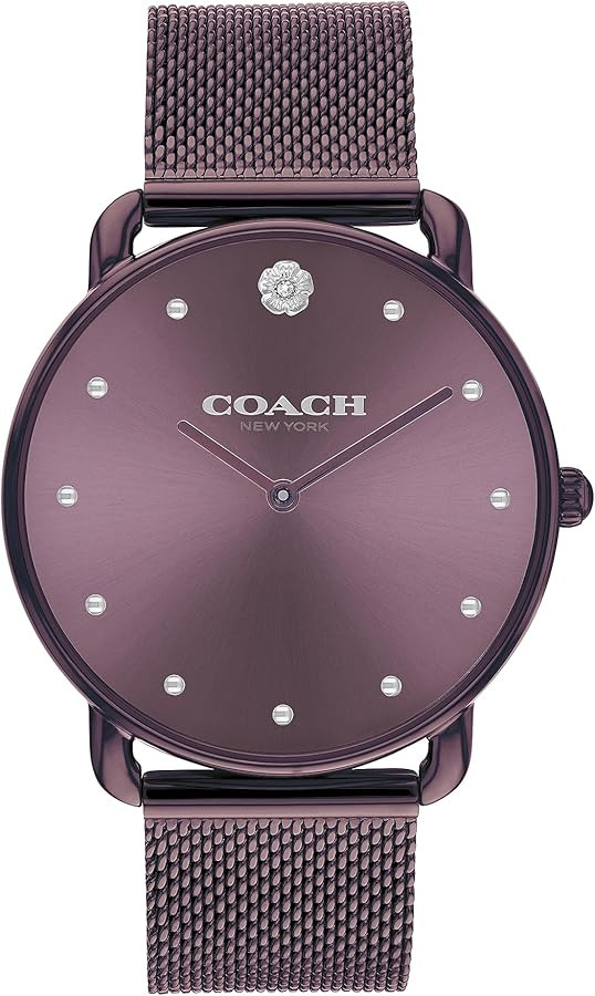 Coach Elliot Women's Watch | Modern Elegance with Iconic Tea Rose Detail | Chic Timepiece for Eve... | Amazon (US)