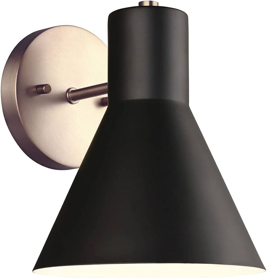 Generation Lighting 4141301-848 Towner One - Light Wall / Bath Sconce Vanity Style Fixture, Satin... | Amazon (US)