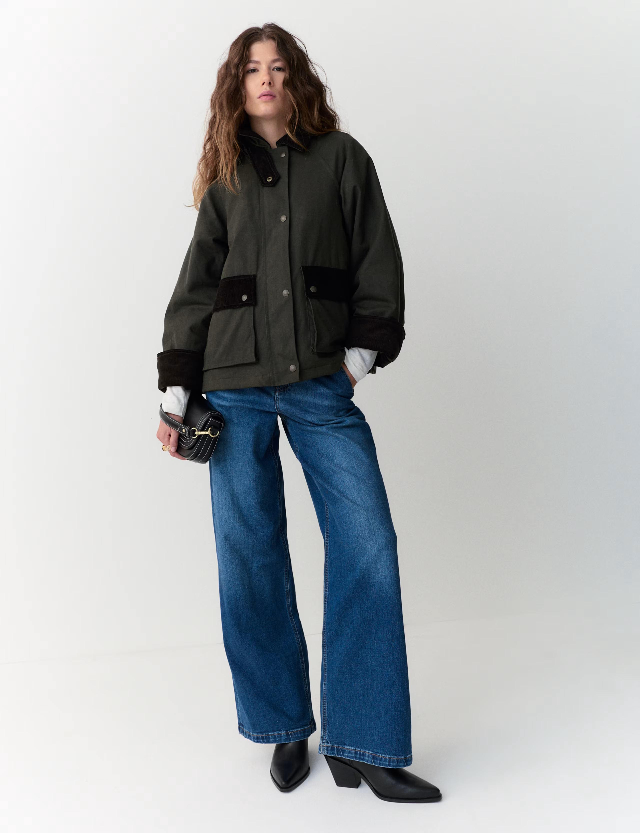 Waxed Pure Cotton Utility Jacket | Marks & Spencer (UK)