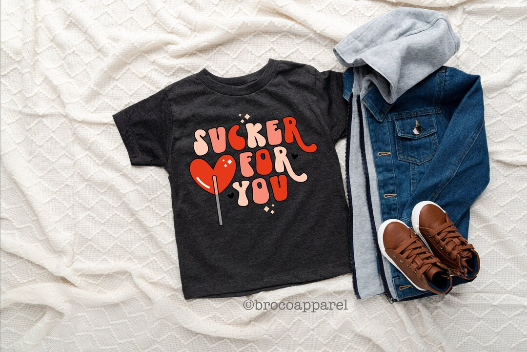 Sucker For You Shirt, Boys Valentine Shirt, Valentines Day Tee, Valentine Outfit, Toddler Valenti... | Etsy (US)