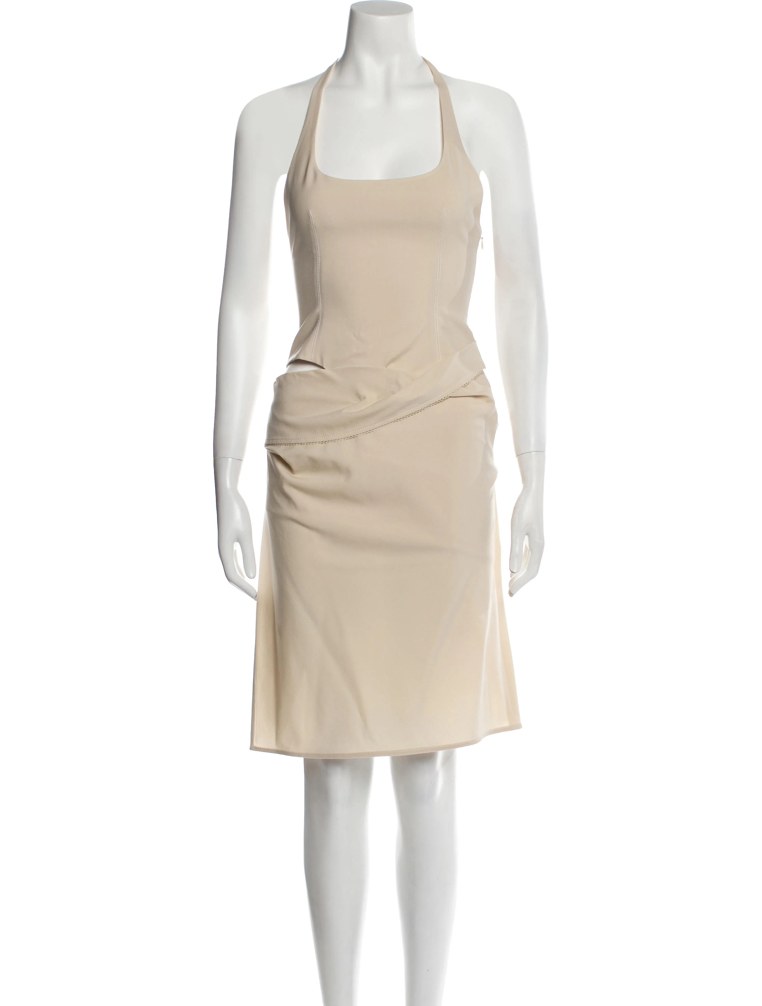 Virgin Wool Mini Dress | The RealReal