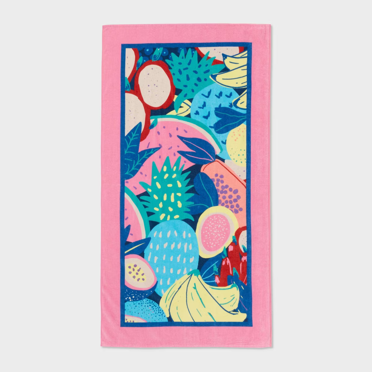 Tropical Fruit Beach Towel - Sun Squad™ | Target