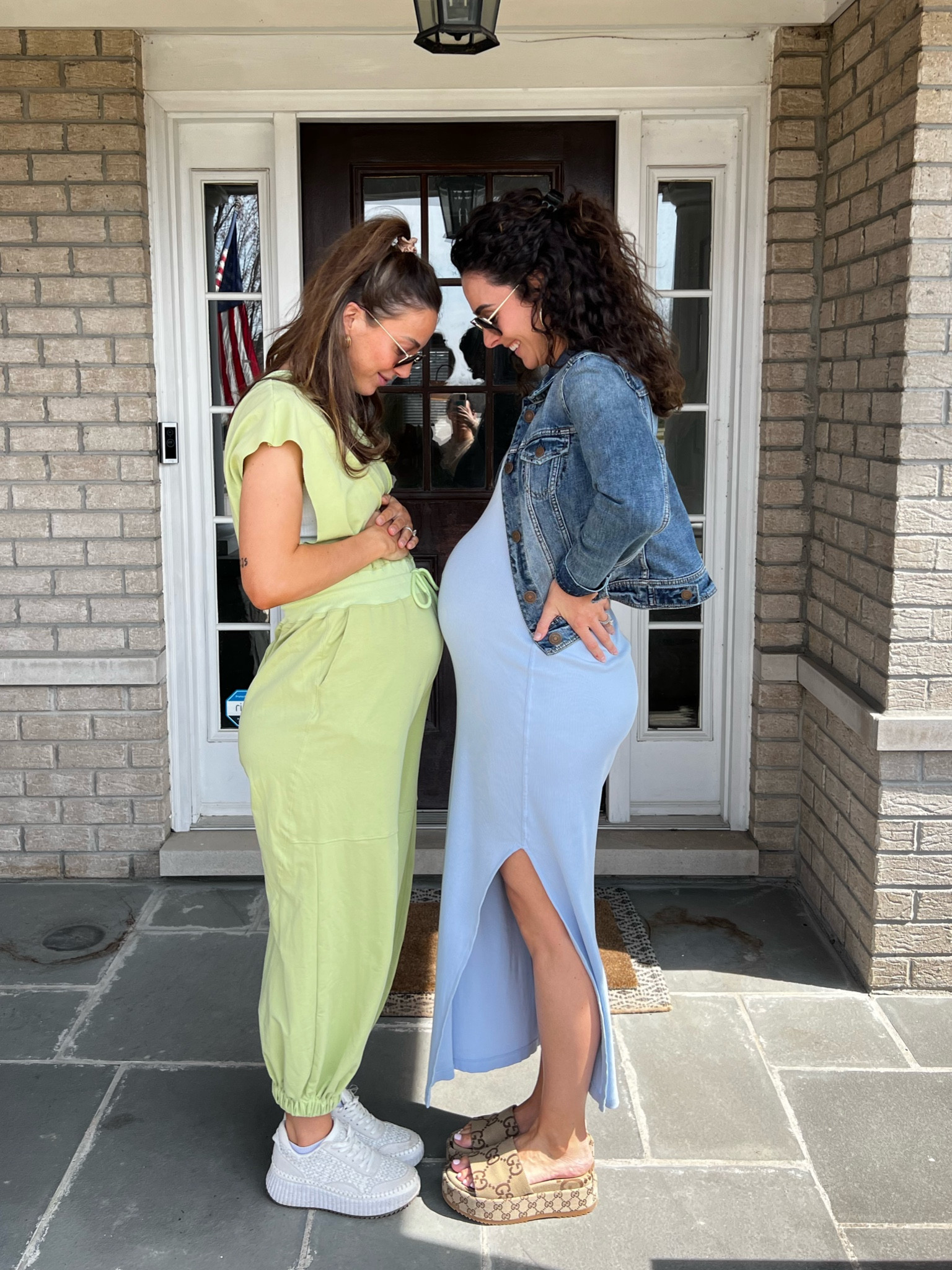 Easter bumpin’ 🩵🩷 this dress is perfect for a bump this spring & summer - I sized up to a M to grow into. It looks like it’s out of stock in this color but I’m linking for other colors or a restock! 

#LTKxTarget #LTKbump #LTKbaby