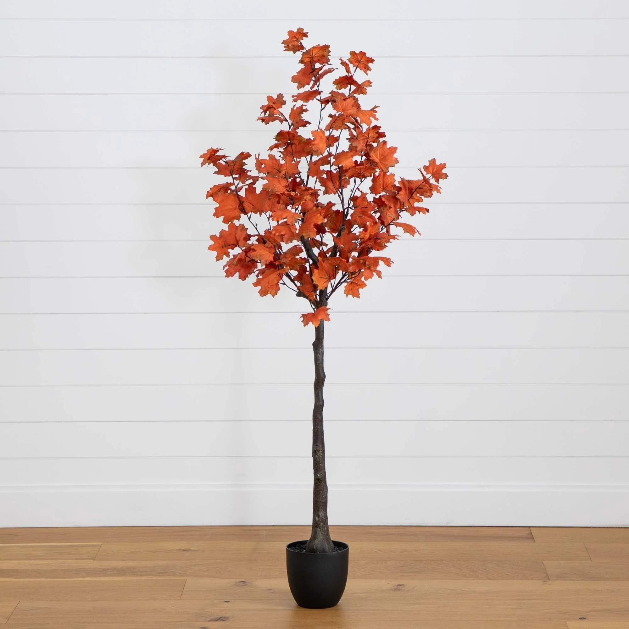 5' Autumn Rustic Maple Artificial Fall Tree | Nearly Natural | Nearly Natural