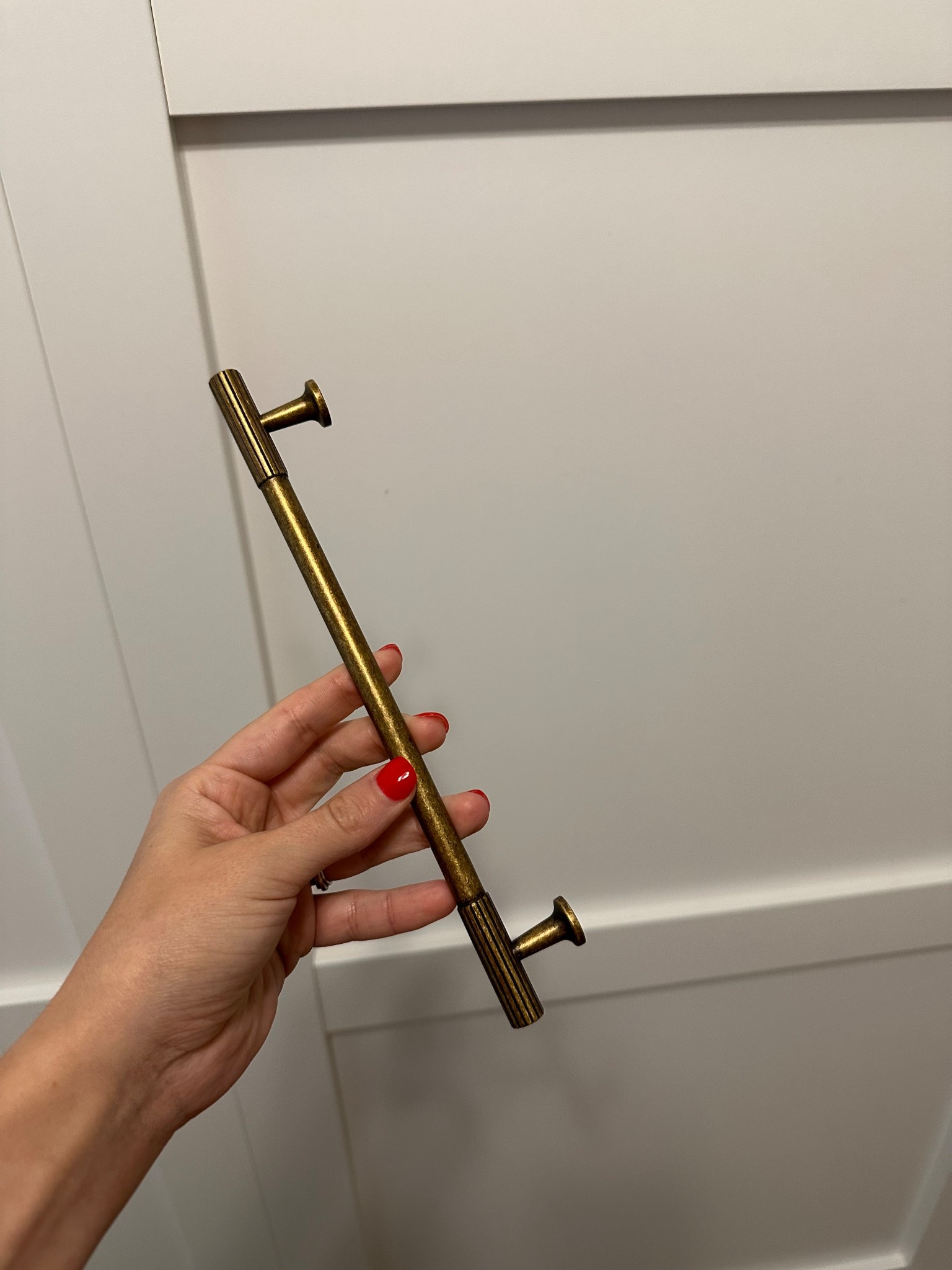7.5 inch handles for our Murphy bed

#murphybed #handles #brass #antique

#LTKHome
