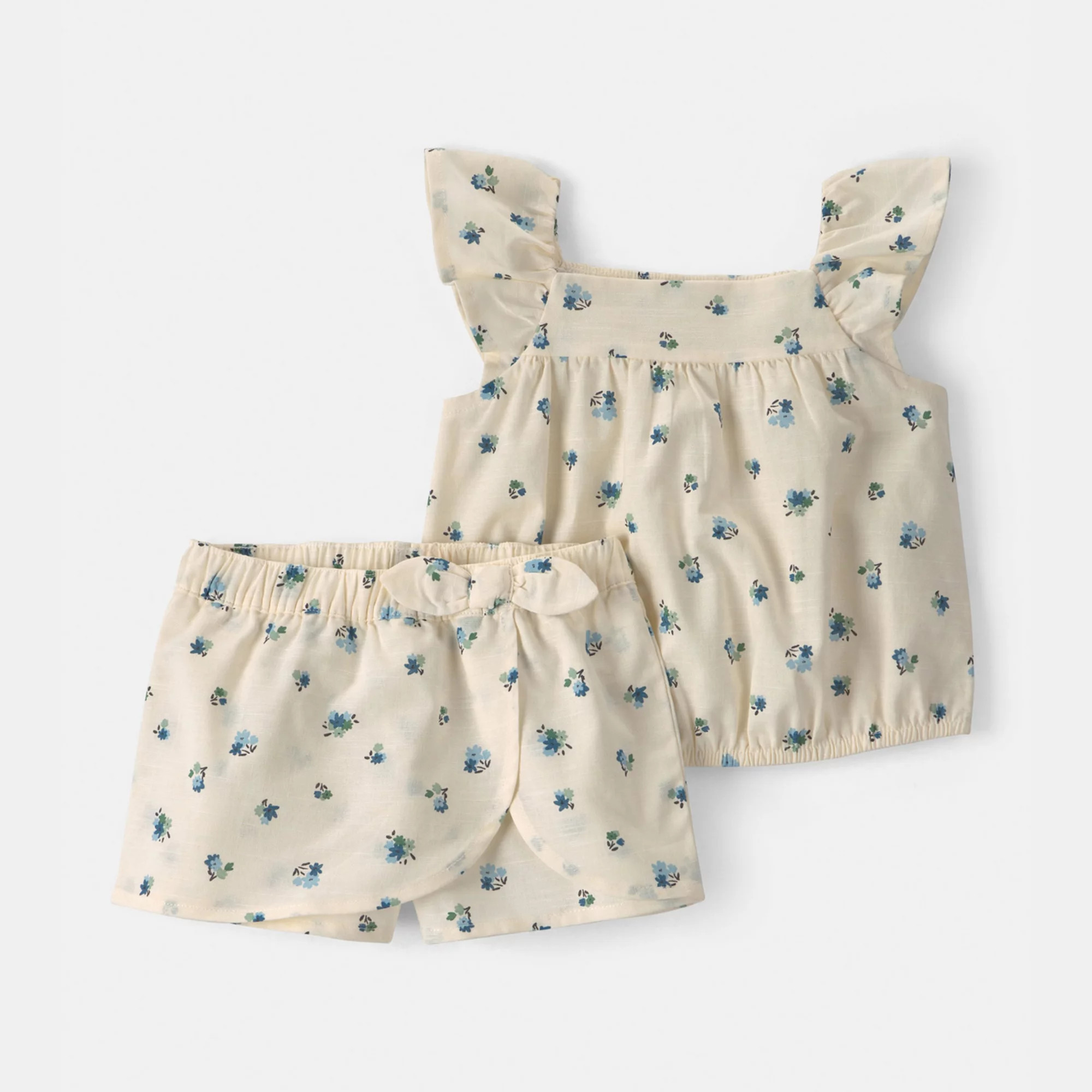 Baby Girl Carter's 2-Piece Floral Tank Top & Skort Set | Kohl's