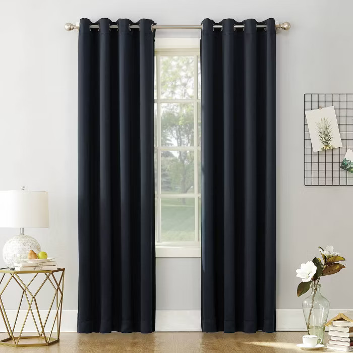 Kenneth Energy Saving Blackout Grommet Curtain Panel - Sun Zero | Target