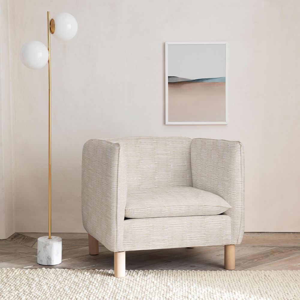 Minted for West Elm Relaxed Armchair | West Elm (US)